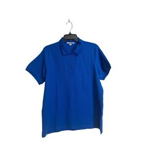 Port Authority Blue Polo Women's Size Large